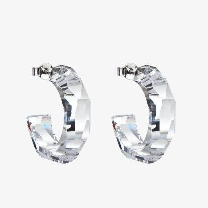 7985 nausnice z chirurgicke oceli dazzle s ceskym kristalem preciosa