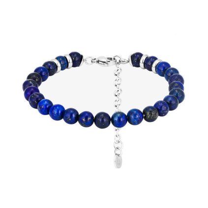 preciosa naramek z chirurgicke oceli a lazuritu lapis glamour 7476 68 14975830091407