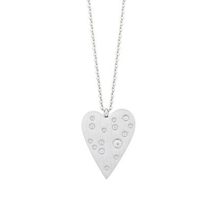 preciosa ocelovy nahrdelnik s kubickymi zirkony heart beat glamour 7478 00 14975823085155