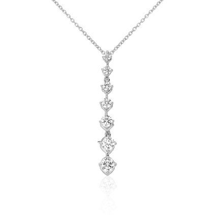 Zlatý kónický přívěs s Laboratorními diamanty 1,00ct