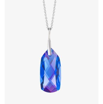 8350 1 stribrny privesek s retizkem crystal bay s ceskym kristalem preciosa safir