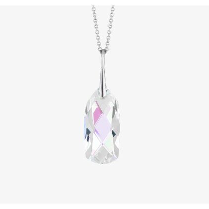 8347 stribrny privesek s retizkem crystal bay s ceskym kristalem preciosa krystal