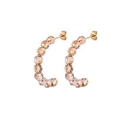 preciosa pozlacene kruhy s kubickou zirkonii luxe glamour 7471y00 1 15034668110443