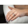 Diamantový prsten 0,47ct vel.52