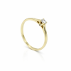 Zásnubní diamantový prsten 0,17ct
