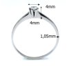 Diamantový  zásnubní prsten 0,085ct