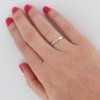 Zásnubní diamantový prsten 0,05ct