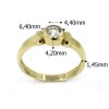 Zásnubní diamantový prsten 0,25ct