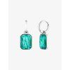 6840 nausnice ocean z chirurgicke oceli s ceskym kristalem preciosa emerald