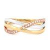 Diamantový prsten 0,11ct 1465