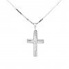 Diamantový křížek 0,05ct bílé zlato