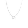Diamantový náhrdelník z bílého zlata 0,11ct