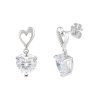 preciosa romanticke stribrne nausnice clarity s kubickou zirkonii preciosa 5387 00 14933404054714