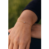 Diamantový náramek ze žlutého zlata 0,10ct 1