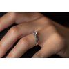 Diamantový prsten 0,215ct velikost 49