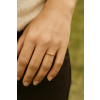 Zlatý prsten s diamantem 0,12ct 1