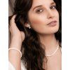 elegantni stribrne nausnice s pravou perlou pure pearl 5337 00 240399049143244