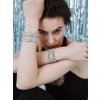 puvabny naramek z oceli s kubickou zirkonii hype glamour 7469 61 250275458101138