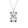 32849 4 32849 stribrny nahrdelnik medvidek se zirkony 12101 1 crystal