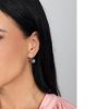 Stříbrné náušnice kulaté s gravírováním