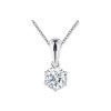 Zlatý přívěsek s laboratorním dia 0,58ct