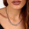 stylovy ocelovy nahrdelnik pro zeny crystals klayc14 259132730053608
