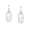 fashion visaci nausnice z oceli crystals klayc46 259128953065052