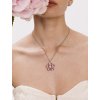 bizuterni nahrdelnik s kristalem preciosa florita bloom pop 2646 69 retizek privesek 259282698094922
