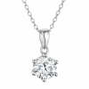 Elegantní přívěsek s diamantovým třpytem