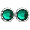 preciosa nausnice carlyn s krystalem emerald 7235 66 14294975